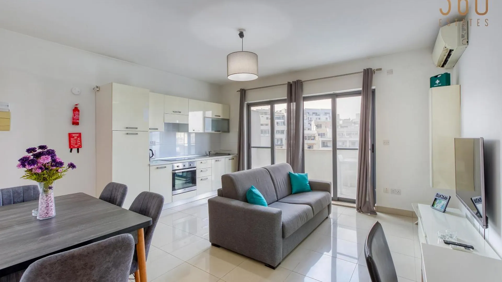 Modern 1Br Penthouse With Terrace In St Julians By 360 Estates Apartment Saint Julian's